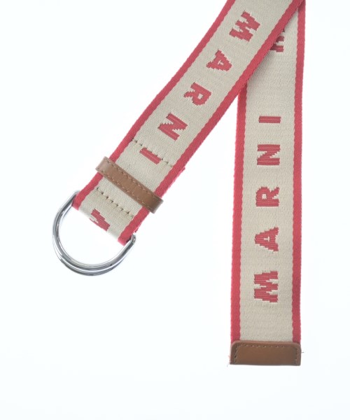 MARNI（マルニ）ベルト ベージュ サイズ:L メンズ/2200651184700