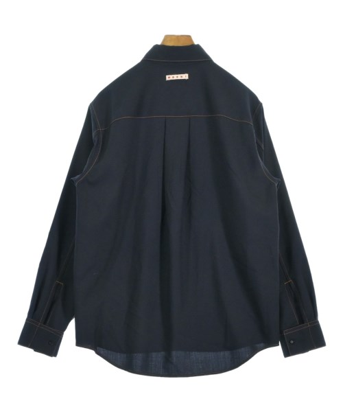 MARNI（マルニ）カジュアルシャツ 紺 サイズ:44(S位) メンズ/2200650878051