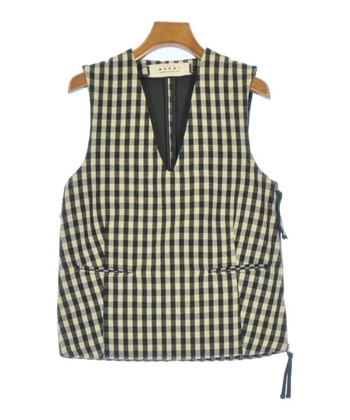 MARNI(マルニ)ベスト ベージュ サイズ:38(S位)/2200651100083