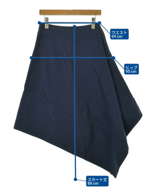 MARNI（マルニ）ロング・マキシ丈スカート 紺 サイズ:38(S位) レディース/2200656767205