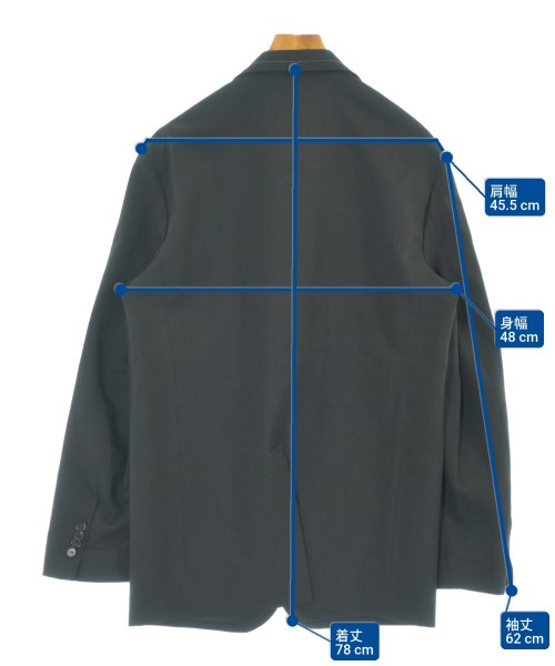 MARNI（マルニ）カジュアルジャケット 黒 サイズ:46(M位) メンズ/2200646884028