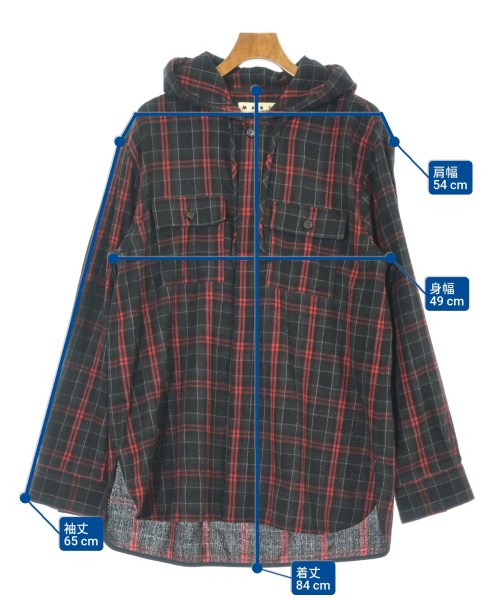 MARNI（マルニ）カジュアルシャツ 黒 サイズ:46(M位) メンズ/2200646884035