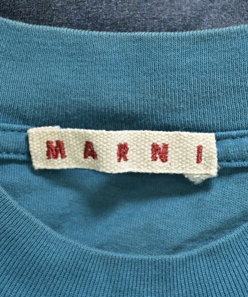 MARNI（マルニ）Tシャツ・カットソー 青 サイズ:46(M位) メンズ/2200646884080