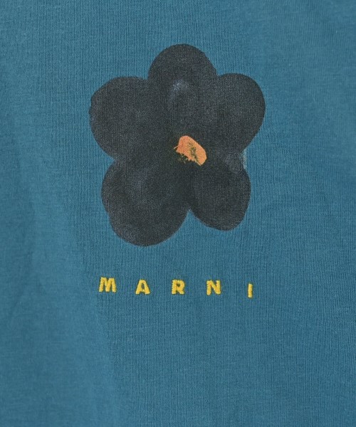 MARNI（マルニ）Tシャツ・カットソー 青 サイズ:46(M位) メンズ/2200646884080