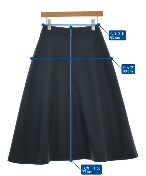 MARNI（マルニ）ロング・マキシ丈スカート 紺 サイズ:38(S位) レディース/2200654876022