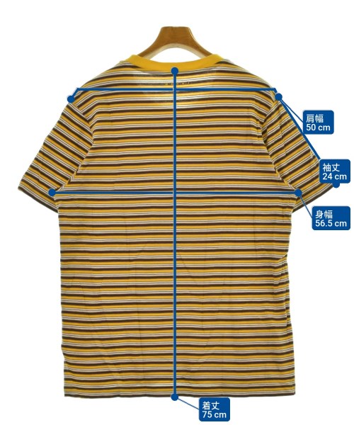 MARNI（マルニ）Tシャツ・カットソー 黄 サイズ:50(XL位) メンズ/2200656735389