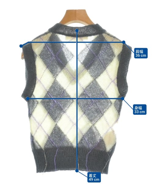 MARNI（マルニ）ベスト グレー サイズ:40(M位) レディース/2200657407032