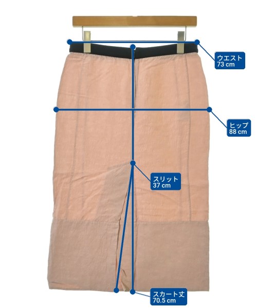 MARNI（マルニ）ひざ丈スカート ピンク サイズ:38(S位) レディース/2200657681043