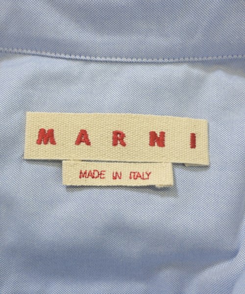 MARNI（マルニ）カジュアルシャツ 青 サイズ:48(L位) メンズ/2200657684051