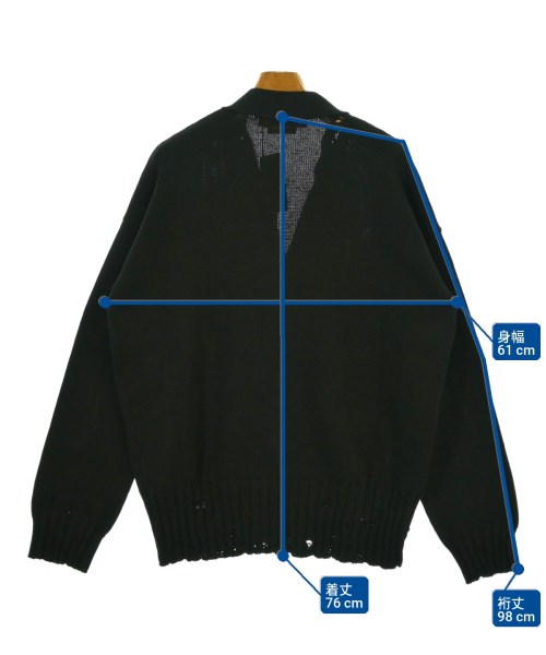 MARNI（マルニ）カーディガン 黒 サイズ:50(XL位) メンズ/2200657684075