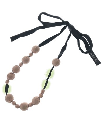 MARNI（マルニ）ネックレス 茶 サイズ:- レディース/2200657793036