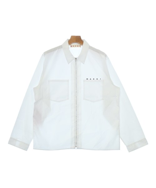 MARNI(マルニ)カジュアルシャツ 白 サイズ:48(L位)/2200657801014