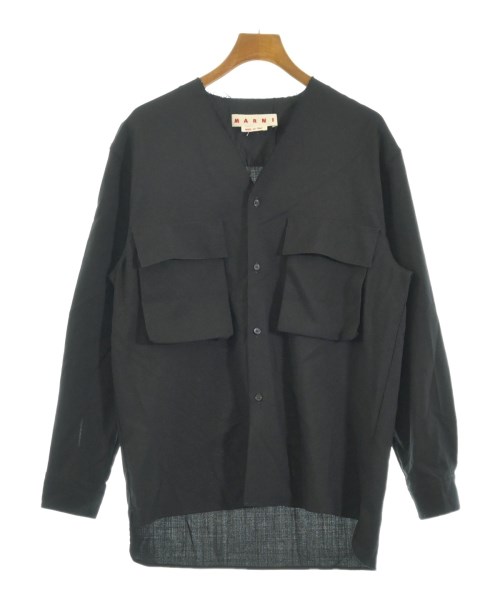 MARNI(マルニ)カジュアルシャツ 黒 サイズ:46(M位)/2200658185014