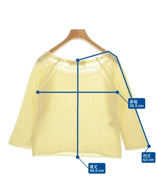 MARNI（マルニ）ニット・セーター 黄 サイズ:38(S位) レディース/2200656892099
