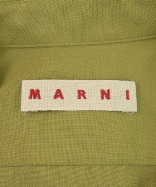 MARNI（マルニ）カジュアルシャツ カーキ サイズ:46(M位) メンズ/2200658408076