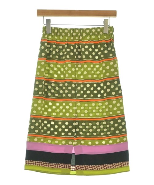 MARNI（マルニ）ひざ丈スカート 緑 サイズ:36(XS位) レディース/2200655567776