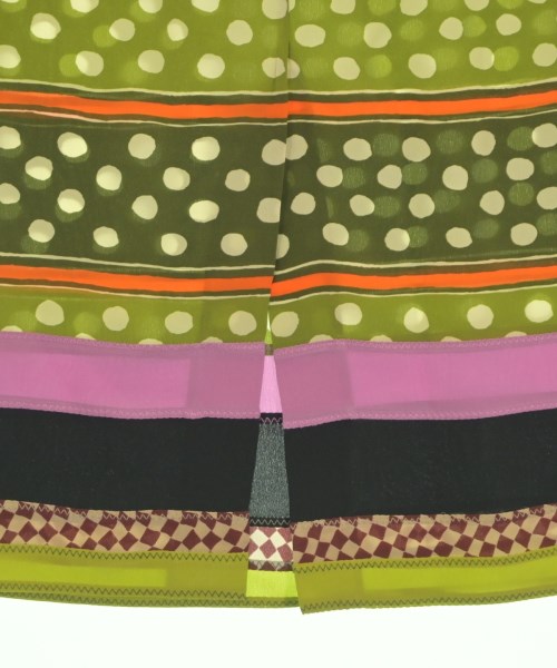 MARNI（マルニ）ひざ丈スカート 緑 サイズ:36(XS位) レディース/2200655567776