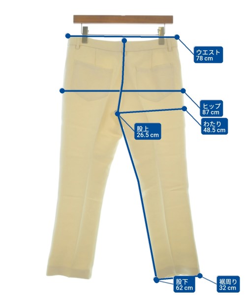 MARNI（マルニ）スラックス 白 サイズ:40(M位) レディース/2200655599074