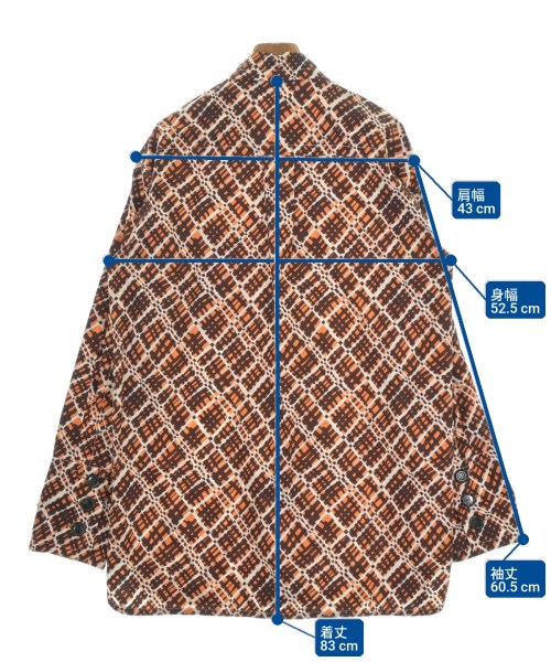 MARNI（マルニ）カジュアルシャツ 赤 サイズ:-(M位) レディース/2200651369077