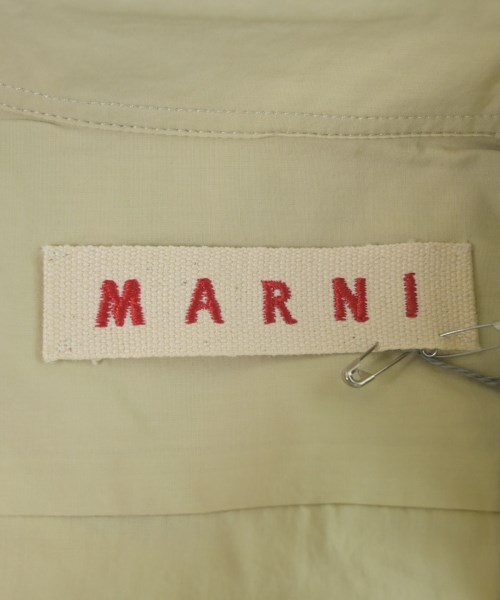 MARNI（マルニ）カジュアルシャツ ベージュ サイズ:44(S位) メンズ/2200657132262