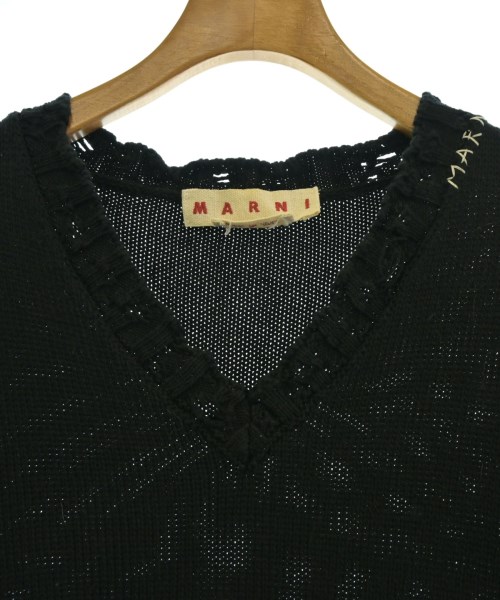 MARNI（マルニ）ベスト 黒 サイズ:50(XXL位) レディース/2200660071121