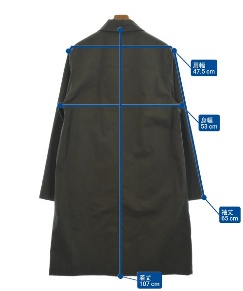 MARNI（マルニ）ステンカラーコート カーキ サイズ:46(M位) メンズ/2200660938066