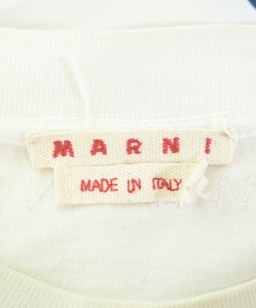 MARNI（マルニ）Tシャツ・カットソー 白 サイズ:48(L位) メンズ/2200661383056