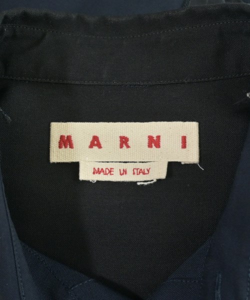 MARNI（マルニ）カジュアルシャツ 紺 サイズ:50(XL位) メンズ/2200661383070