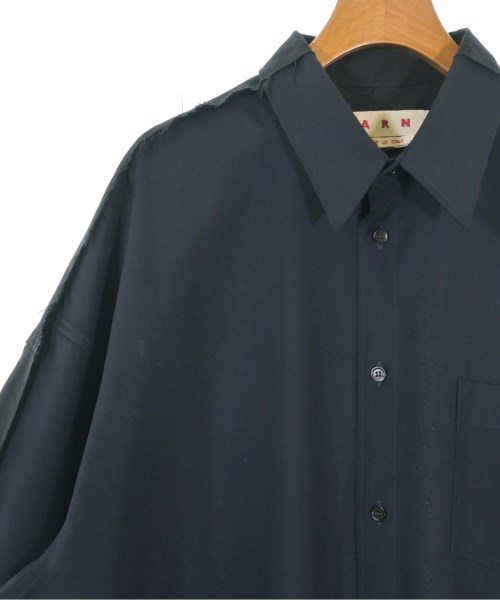 MARNI（マルニ）カジュアルシャツ 紺 サイズ:50(XL位) メンズ/2200661383070