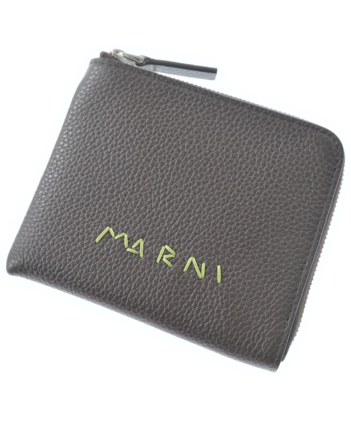 MARNI マルニ 財布・ケース  茶 【古着】【中古】【送料無料】 中古・古着通販】MARNI (マルニ) フラグメントケース ブラウン×グレー