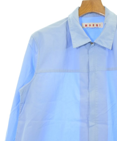 MARNI（マルニ）カジュアルシャツ 青 サイズ:48(L位) メンズ/2200662002024