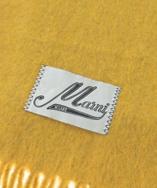 MARNI（マルニ）マフラー 黄 サイズ:- メンズ/2200658701061