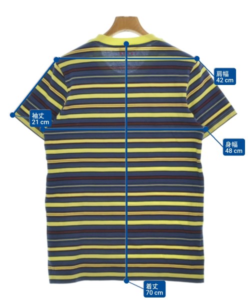MARNI（マルニ）Tシャツ・カットソー 紺 サイズ:48(L位) メンズ/2200662180081