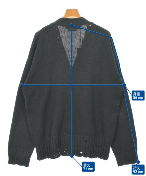MARNI（マルニ）カーディガン 黒 サイズ:50(XL位) メンズ/2200662227052