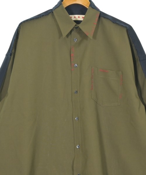 MARNI（マルニ）カジュアルシャツ カーキ サイズ:48(L位) メンズ/2200662227069