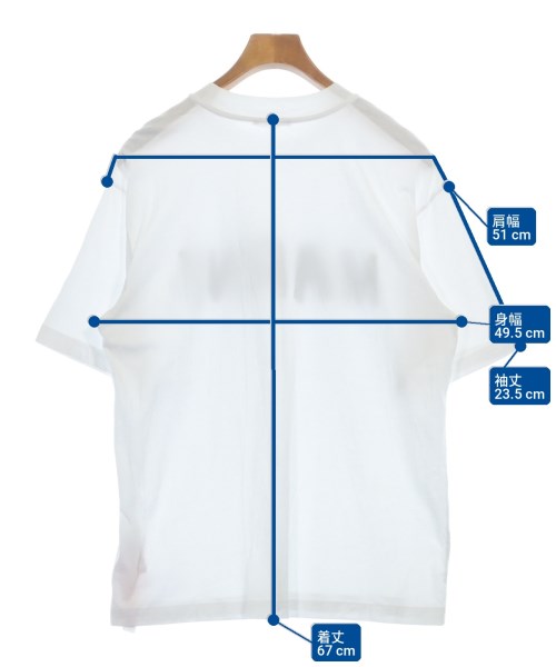MARNI（マルニ）Tシャツ・カットソー 白 サイズ:38(M位) メンズ/2200710978165