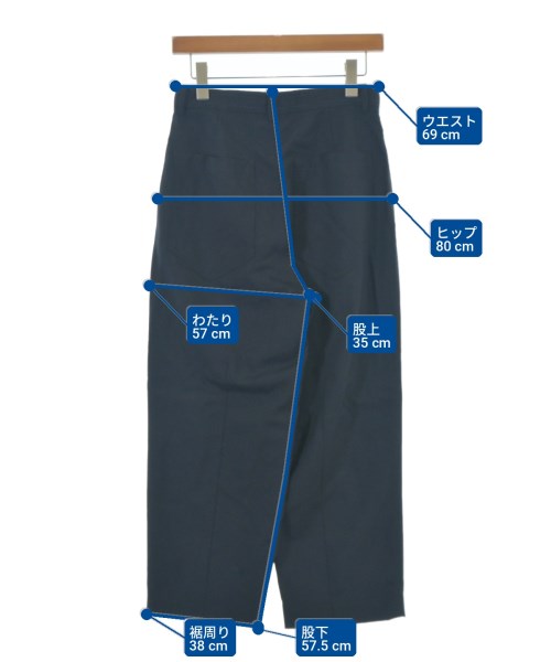 MARNI（マルニ）スラックス 紺 サイズ:36(XS位) レディース/2200673350077
