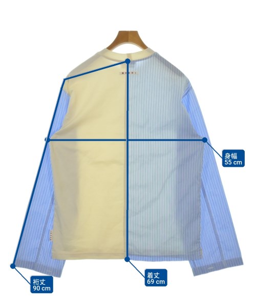 MARNI（マルニ）Tシャツ・カットソー 白 サイズ:44(S位) メンズ/2200713566062