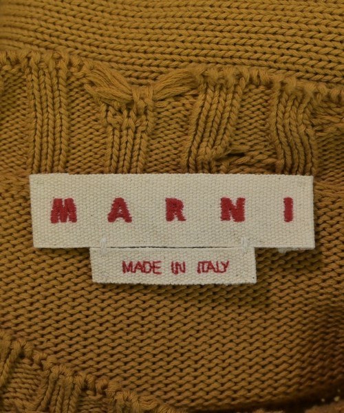 MARNI（マルニ）ニット・セーター 黄 サイズ:48(L位) メンズ/2200714148151