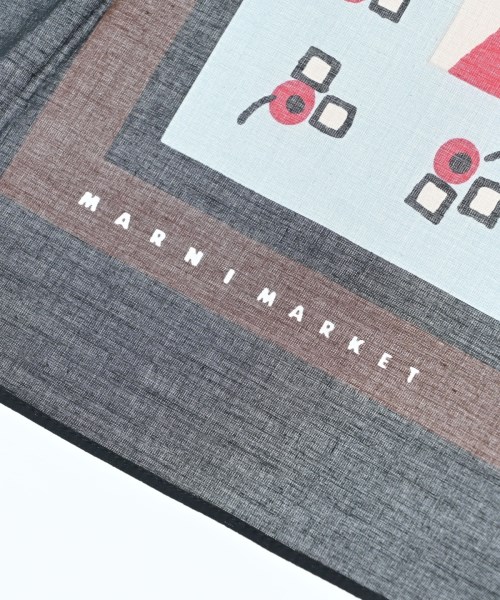 MARNI（マルニ）バンダナ・スカーフ 黒 サイズ:- レディース/2200714861111