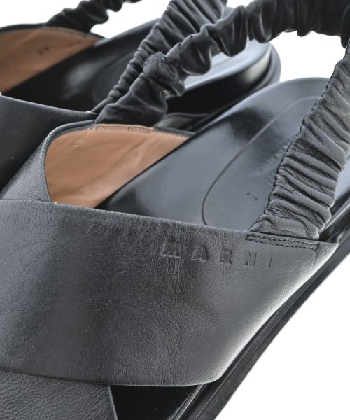 MARNI（マルニ）サンダル 黒 サイズ:EU39(24cm位) メンズ/2200714426167