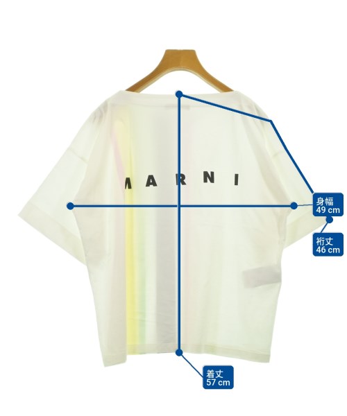 MARNI（マルニ）Tシャツ・カットソー 白 サイズ:38(S位) レディース/2200715765050