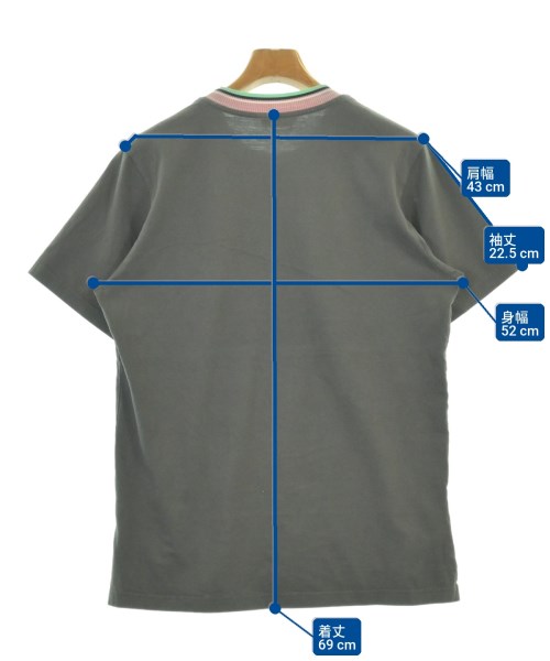 MARNI（マルニ）Tシャツ・カットソー グレー サイズ:46(M位) メンズ/2200715036068