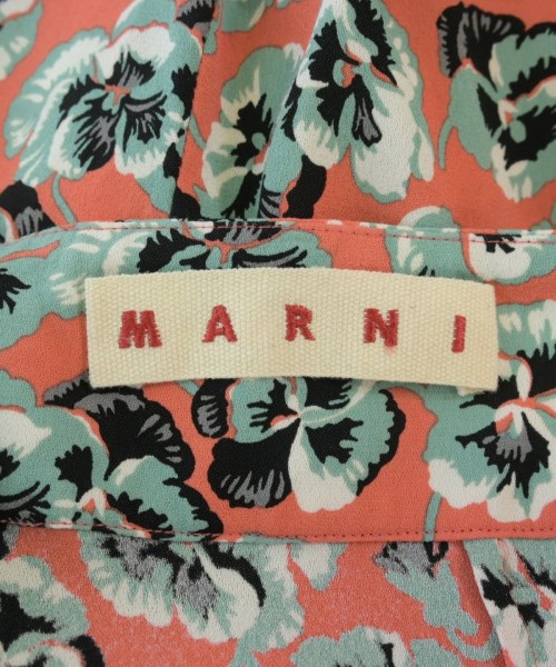MARNI（マルニ）ひざ丈スカート オレンジ サイズ:40(M位) レディース/2200717316168