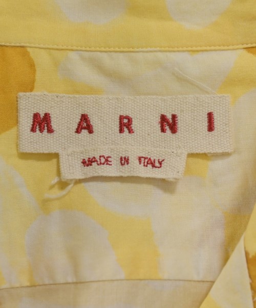 MARNI（マルニ）カジュアルシャツ 黄 サイズ:36(XS位) レディース/2200717402229