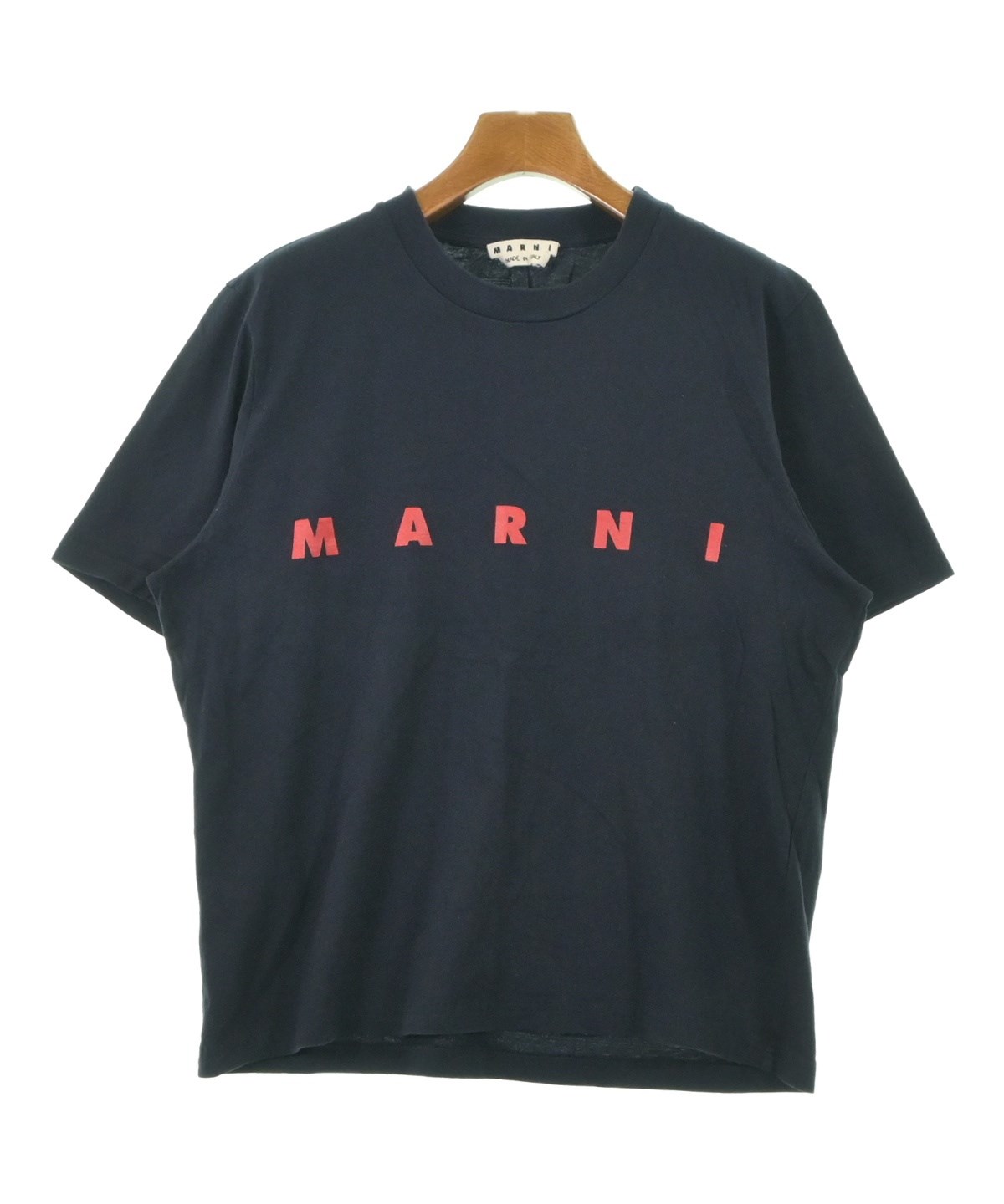 MARNI マルニ Tシャツ・カットソー メンズ 【古着】【中古】 MARNI（マルニ）Tシャツ・カットソー 紺 サイズ:46(M位) メンズ