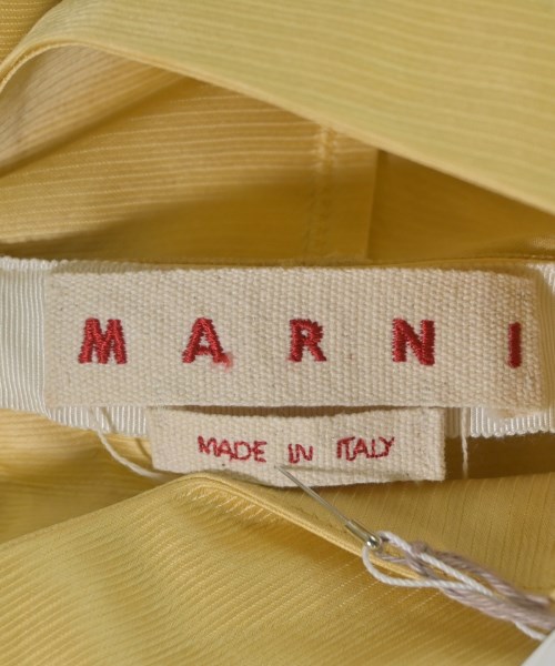 MARNI（マルニ）カジュアルシャツ 黄 サイズ:38(S位) レディース/2200645094084