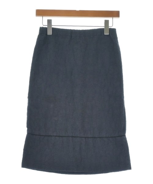 MARNI(マルニ)ひざ丈スカート 紺 サイズ:36(XS位)/2200645815047