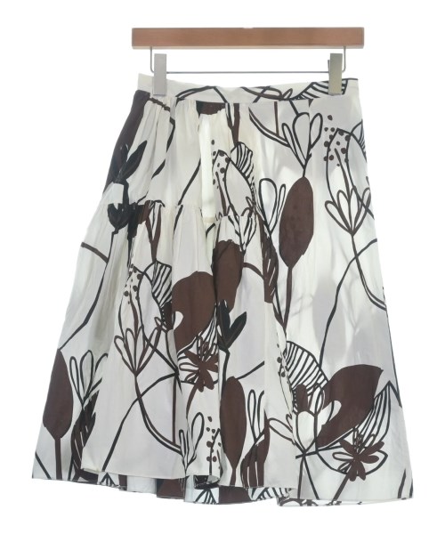 MARNI(マルニ)ひざ丈スカート 白 サイズ:38(S位)/2200630627303