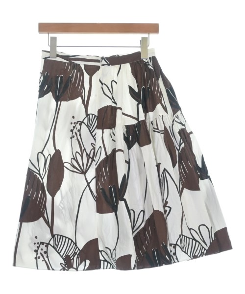 MARNI（マルニ）ひざ丈スカート 白 サイズ:38(S位) レディース/2200630627303